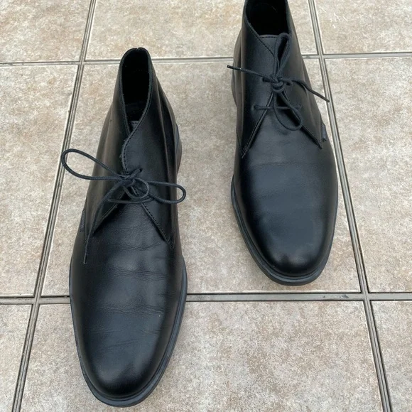Mephisto | Shoes | Mephisto Black Leather Men Shoes Boots  display picture 3